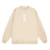 Floral Print Crewneck Sweatshirt – Khaki