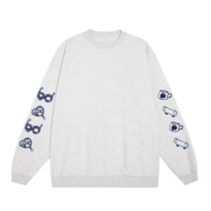 Minimalist Sporty Sweatshirt — Grey