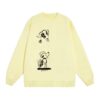 Fun & Casual Style Sweatshirt — Yellow