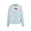 Bow-Decorated Loose Sweater